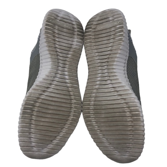 SKECHERS Gray/Blue Elite Flex Memory Foam Shoe - Picture 7 of 7
